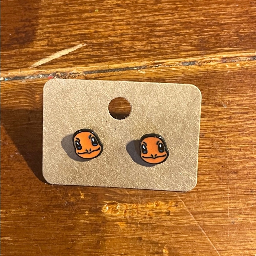Charmander earrings